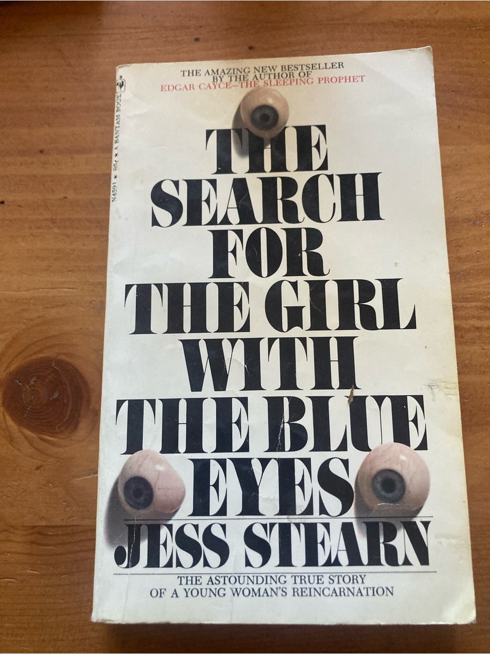 The Search for the Girl with the Blue Eyes by Jess Stearn